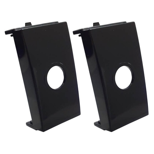 Modulo Saida Fio 2 Unidades Preto Sleek Pa016542 Mg (peça) 