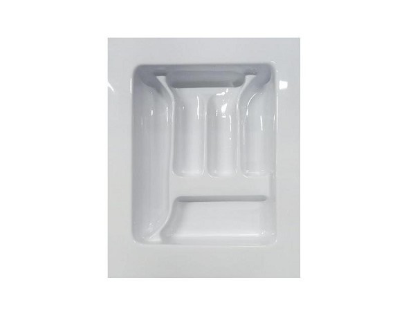 Divisor Talheres 375x475mm Og-123 Branco Id (peça) 