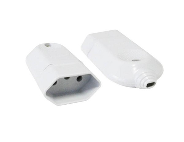 Plugue Femea 20a 3p Branco (peça) 
