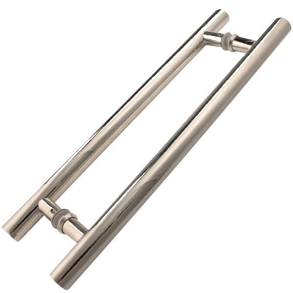 Puxador Duplo Tubolar 400x1" Aluminio Antique Fll (peça) 