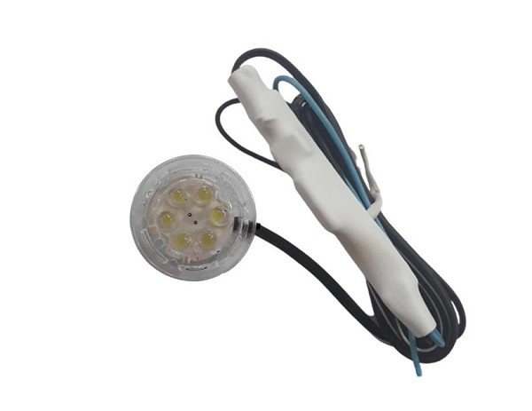 Luminaria Mini Pontual C/ Conv Acoplado 110/220v Fll ** (peça) 