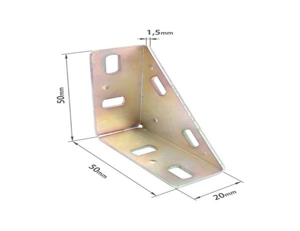 Angular Multiuso 50x20x1,5mm 579-3 (peça) 