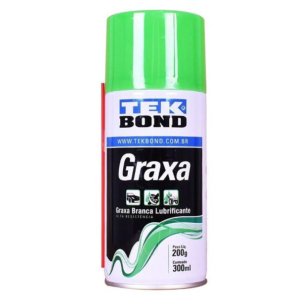 Graxa Branca Spray 300ml Tek (peça) 