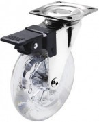 Rodizio 75mm Gel C/freio Fgv/tn (peça) 