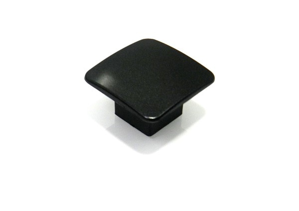 Puxador Plast Stub Pontual Preto Fosco (peça) 