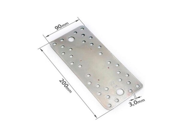 Placa Juncao Reta 90x200x3mm 793 (peça) 