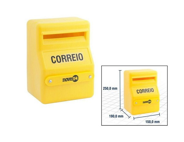 Cx Correio Plast Cpn0019 954 (peça) 