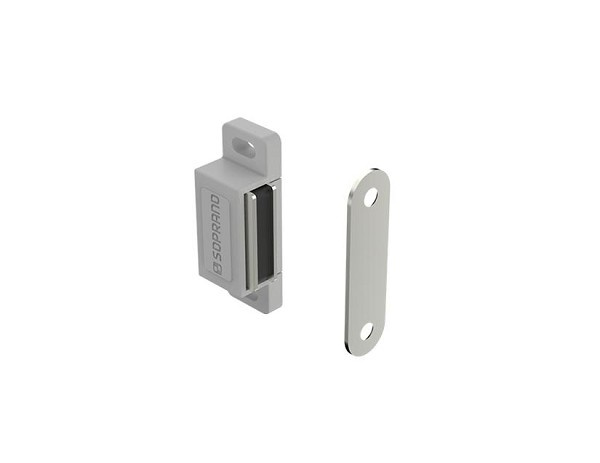 Fecho Magnetico C/batente 2f Cinza 06030.0030.83 (peça) 