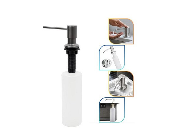 Dosador De Sabao Inox 304 Black 500ml 94517504 (peça) 