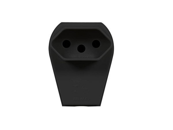 Plugue E-1097-2 Preto 3p 20a Femea Pezzi (peça) 