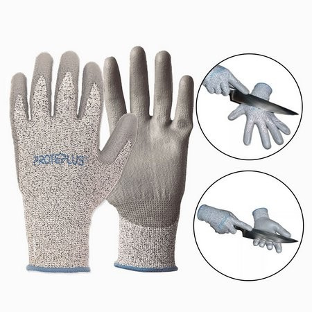 Luva Fibra Vidro E Polietileno (9) Anticorte (par) 