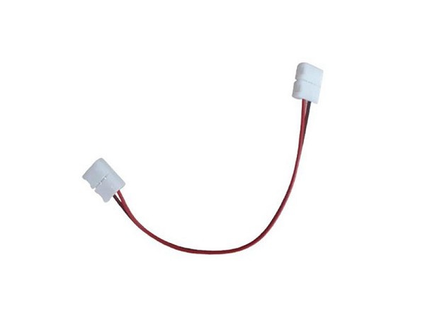 Conector C/cabo P/fita Led 3528 (peça) 