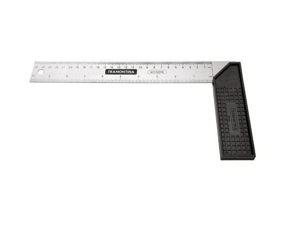 Esquadro Metal 10" Tramontina (peça) 
