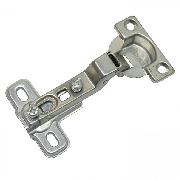 Dobradica 26mm Curva (conjunto Dobr/calco 5mm) Jom *** (conjunto) 