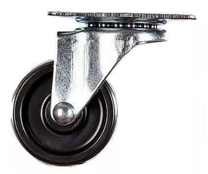 Rodizio Pp 30mm S/ Freio Preto Fll (peça) 