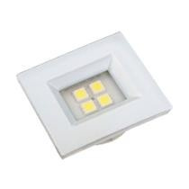 Luminaria Retang 4 Super Led 3000k 110/220 Branca Fll (peça) 