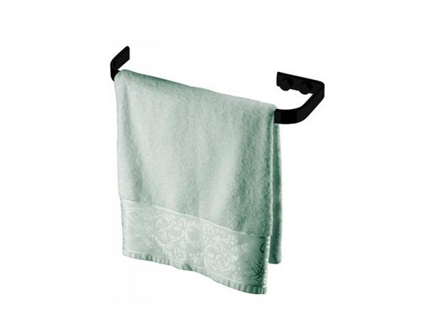 Toalheiro 22cm Aberto Preto Fosco 2304pt (peça) 