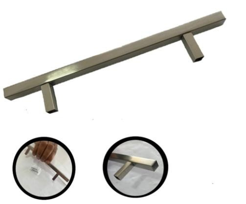 Puxador Haste Quad 10x192x300 Inox Esc (peça) 