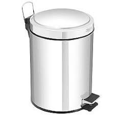 Lixeira C/pedal Brasil 3l Inox 94538/103 (peça) 