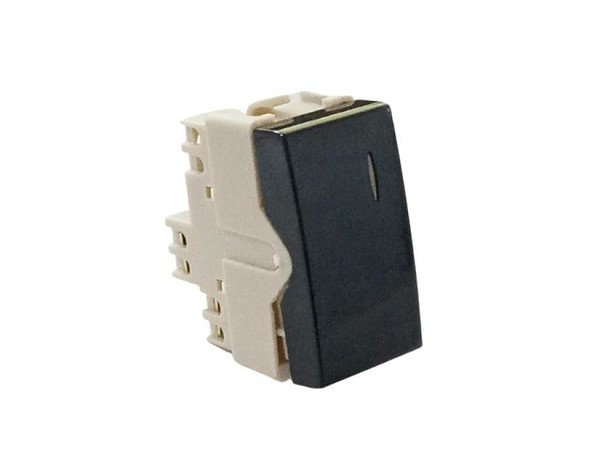 Interruptor Simples C/luz 10a/250 Preto Sleek Pa016530 Mg (peça) 