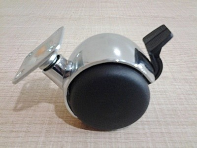 Rodizio C/capa Crom C/freio Rd 50 Ch Quadrada Fll (peça) 