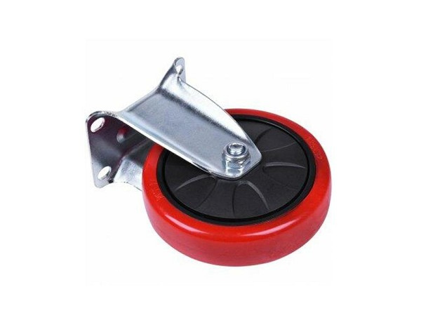 Rodizio Pvc 5" Fixo (120kg) (peça) 