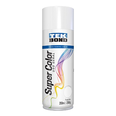 Tinta Aerosol Uso Geral 350ml/250g Branco Brilhant (peça) 