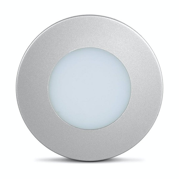 Luminaria Pontual Circ D46 1,5w 5000k 110/220 Aluminio (peça) 
