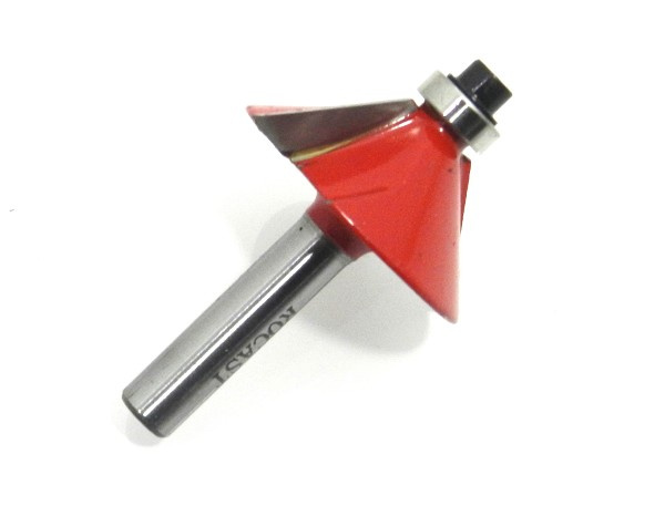 Fresa P/tupia Moldura Reta/chanfro 1.1/4"x1/4" C/rolamento (peça) 