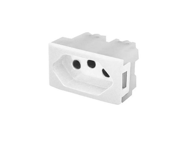 Tomada Blk 20a 3p Nbr Branco Fll (peça) 