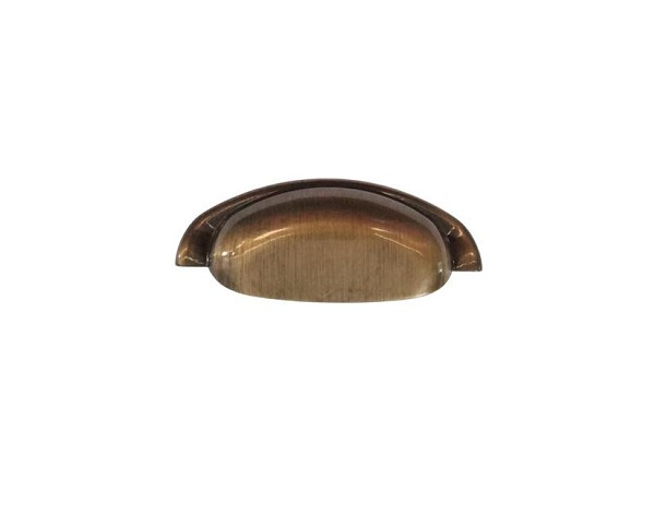 Puxador Zamac Concha Nobre 96mm M4 Antique Fll (peça) 