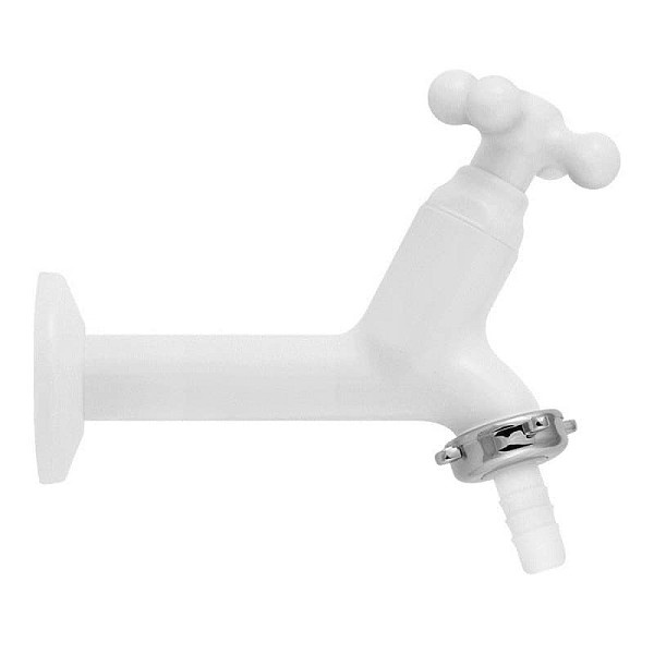 Torneira 15cm Tanque C/bic Mang Maruja Branco (peça) 