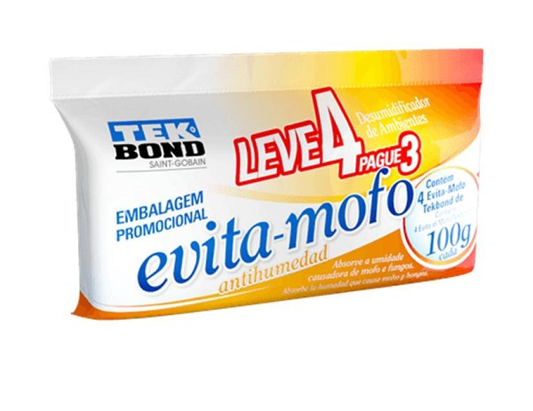 Kit Evita Mofo 100g C/4 Un Tek Fll (peça) 