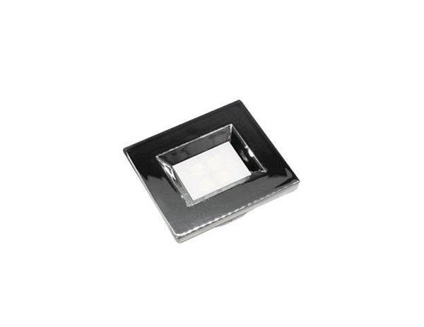 Luminaria Pontual Retang D35 5000k Cromada (peça) 