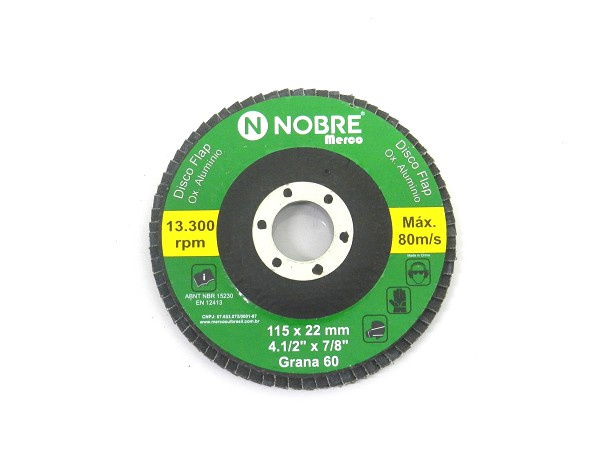 Lixa Flap Disco Blue Fire 4.1/2" Gr 60 (peça) 