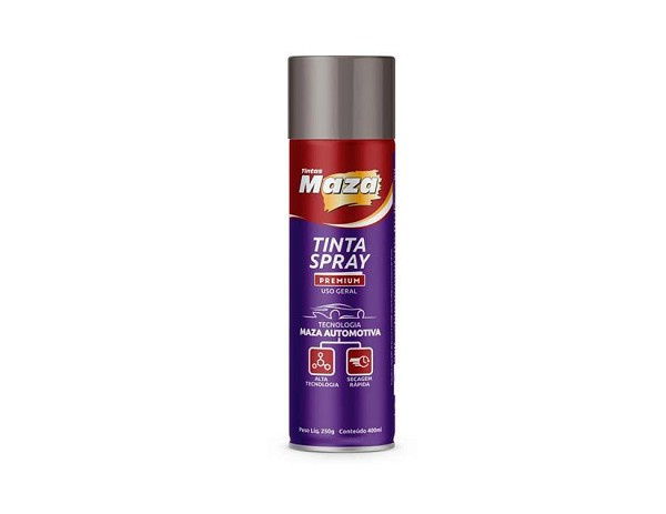 Tinta Spray 400ml/250g Grafite Metalico Maza Fll (peça) 
