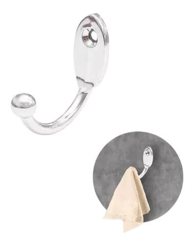 Suporte Gancho Pequeno Metalizado (peça) 