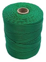 Corda Trancada Pp 6,0mm Verde Bandeira (metro Linear) 