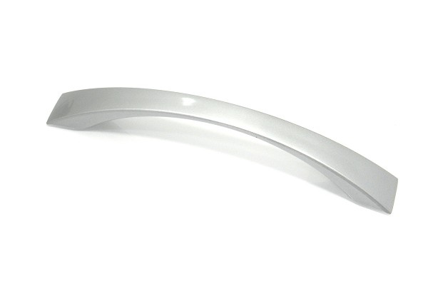 Puxador Plast Baumino 128mm Prata Uv (peça) 