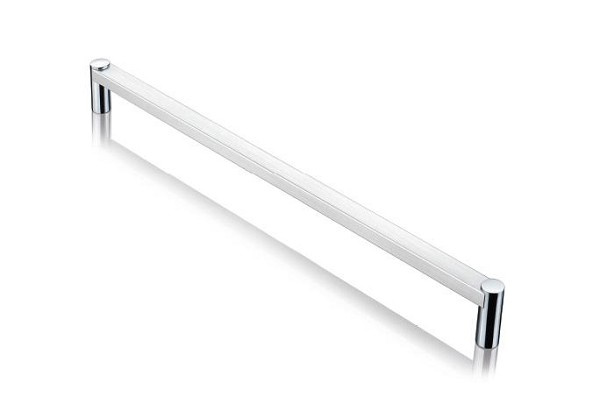 Puxador Nord 192mm Esc/crom Fll (peça) 