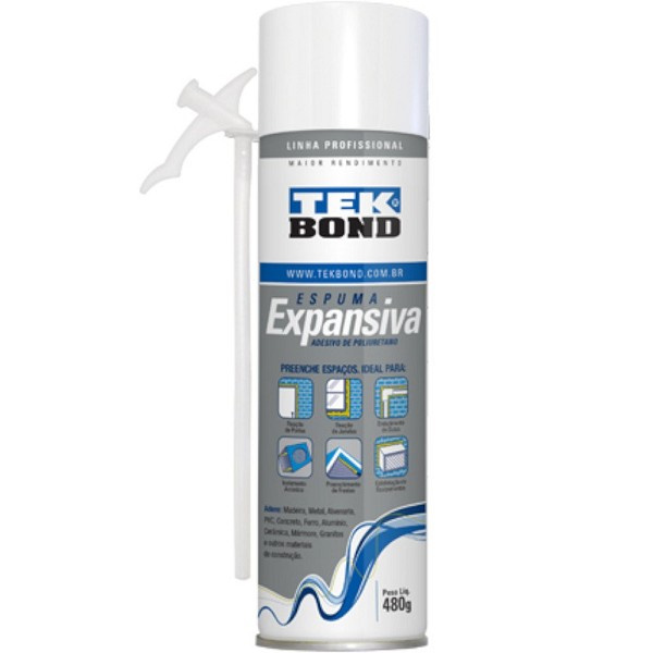 Espuma Expansiva Pu 500ml Tek (peça) 