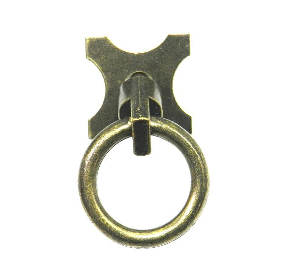 Puxador Pz 53 38mm Ouro Velho Fll (peça) 