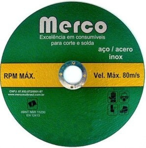 Disco Corte 4.1/2" (115x1,0x22mm) (peça) 