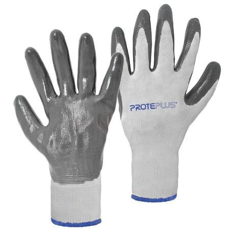 Luva Tricotada Poliester C/banho Nitrilico G(9) (par) 