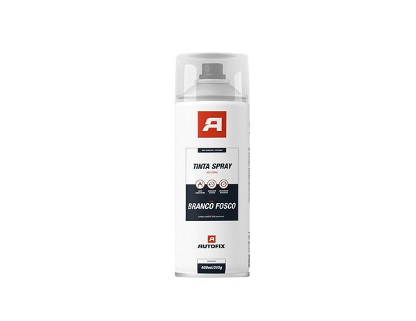 Tinta Spray 400ml Branco Fosco Aut (peça) 