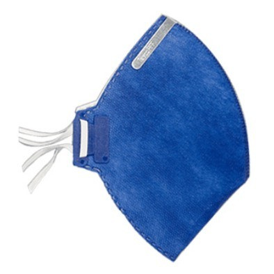 Mascara Resp Descart Pff2 S/valv T-750-s Azul (peça) 