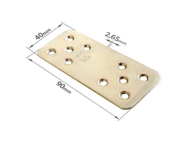 Placa Juncao Reta 40x90x2,5mm 789 (peça) 