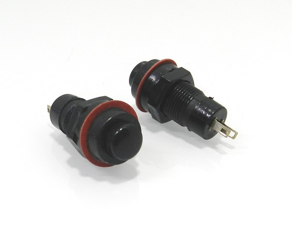 Interruptor Push Button Preto Fll (peça) 