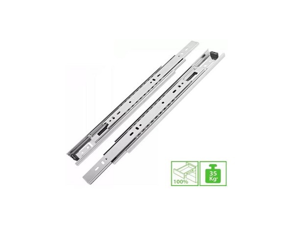 Corredica Telesc H45 500mm 35 Kg (m) Tn/fgv (par) 