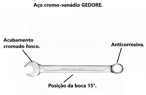 Chave Combinada 16mm (peça) 